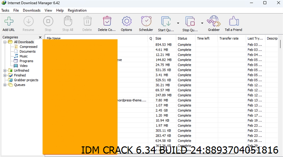 Idm Crack 6.34 Build 24 Screenshot